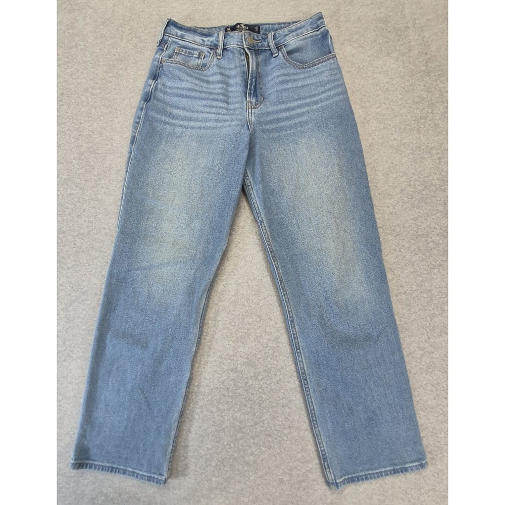 Hollister Ultra High Rise Vintage Jeans Womens 5R 28x27 Light Wash Stretch Denim
